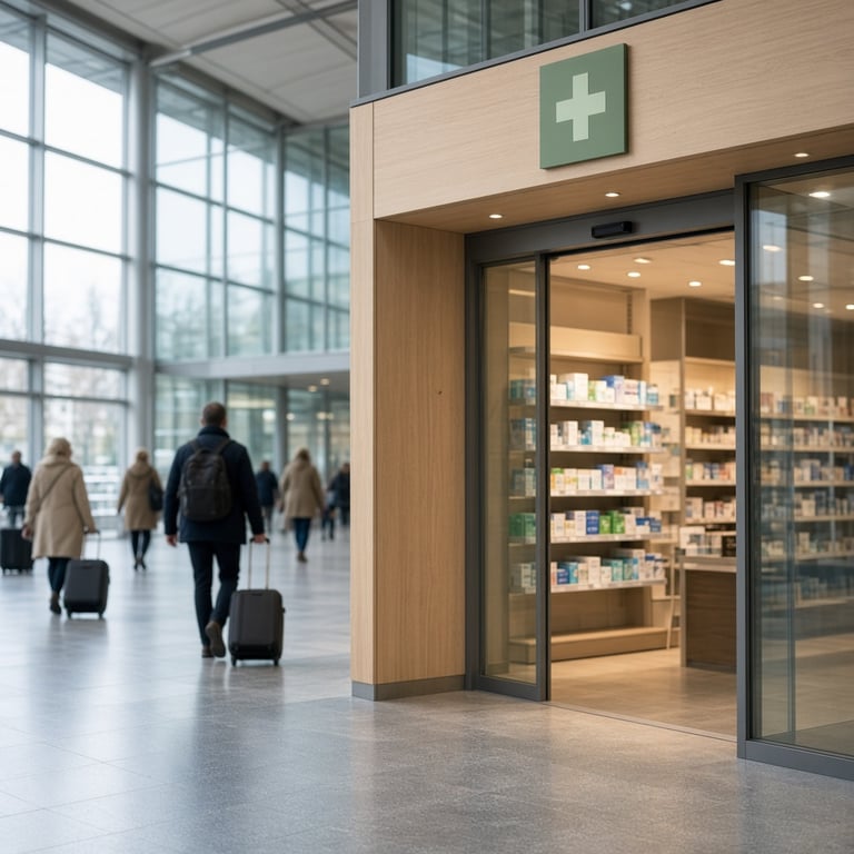 Vitusapotek Oslo Lufthavn på Gardermoen